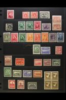 1868-1947 MINT SELECTION On A Pair Of Stock Pages. Includes 1868 6c, 1887 ½c & 10c, 1897 Range To A Nhm... - Other & Unclassified