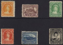 1860-63 Mint Range On A Stockcard. One Stamp Of Each Value, All With Gum And Some With The Odd Small Fault (6... - Altri & Non Classificati