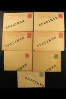 POSTAL STATIONERY WITH "SPECIMEN" OVERPRINTS 1891-1920 All Different Unused Group With QV 1c, 2c, And 3c Cards,... - Britisch-Honduras (...-1970)
