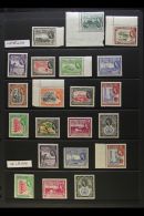 1954-63 Waterlow Definitives Complete Set (SG 331/45), Plus De La Rue 4c, 8c, 48c, 72c, $2 And $5 (SG 334a, 337a,... - Brits-Guiana (...-1966)