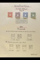 1890-1903 VALUABLE OLD TIME COLLECTION Presented Neatly On Interleaved Imperial Album Pages. A Most Useful  Fine... - Brits Oost-Afrika