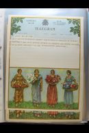 TELEGRAM COLLECTION 1930s-1960s. A Delightful Collection Of Coloured Lithograph Telegrams, Many Accompanied By... - Otros & Sin Clasificación