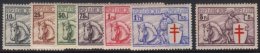 1934 Anti-TB Fund Complete Set COB 394/400, Never Hinged Mint. (7 Stamps) For More Images, Please Visit... - Otros & Sin Clasificación