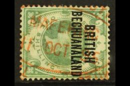 1891 1s Green, SG 37, Fine Used Bearing An Attractive MAFEKING Red Registered Oval, Pretty! For More Images,... - Andere & Zonder Classificatie