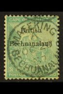 1885 1s Green Overprinted, SG 8, Very Fine Used With Mafeking Cds. For More Images, Please Visit... - Andere & Zonder Classificatie