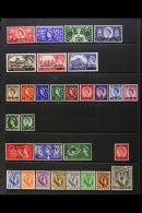 1953-1966 NEVER HINGED MINT COLLECTION On Stock Pages, All Different Complete Sets, Inc 1953 Coronation Set,... - Bahrein (...-1965)