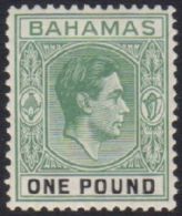 1938 £1 Deep Grey-green And Black On Thick Paper SG 157, Never Hinged Mint, Some Light Usual Toning.  For... - Andere & Zonder Classificatie