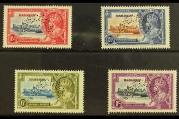 1935 Silver Jubilee Set Complete, Perforated "Specimen", SG 141s/4s, Very Fine Mint. (4 Stamps) For More Images,... - Andere & Zonder Classificatie