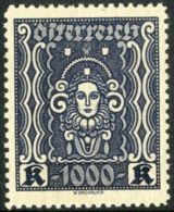 1922 100k Deep Violet / Yellow, Perf 11½, Mi 404B, Never Hinged Mint, Signed And With Ferchenbauer Photo... - Sonstige & Ohne Zuordnung
