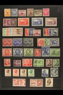 1937-52 KGVI FINE MINT COLLECTION On A Stockpage. Inc  1937-49 Values To 1s4d Inc 3d Blue Die I & 6d Perf... - Sonstige & Ohne Zuordnung