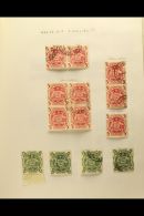 1913-1970's ORIGINAL OLD-TIME COLLECTION In Two Albums, Mint And Used (mostly Used). From Ranges Of Roos And KGV... - Otros & Sin Clasificación