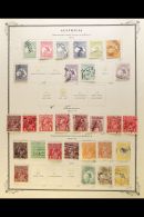 1913-1952 MINT & USED COLLECTION On Pages, Inc 1913-14 Roos To 4d, 9d (x2) & 1s Used, 1913-14 6d... - Other & Unclassified