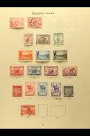 1913-1936 COLLECTION ON "NEW IMPERIAL" LEAVES All Different Mint Or Used. Note Roos Range To 5s Used, Plus 5d Perf... - Otros & Sin Clasificación