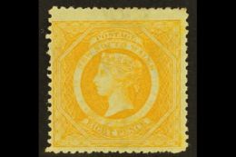 NEW SOUTH WALES 1860-72 8d Bright Yellow, Perf 13, SG 167c, Mint With Lovely Fresh Colour. For More Images, Please... - Other & Unclassified