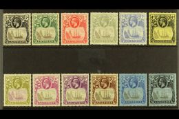 1924-33 Definitives Complete Set, SG 10/20, Very Fine Mint. (12 Stamps) For More Images, Please Visit... - Ascensión
