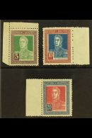 1924 San Martin (wmk "RA" In Sun) 5p, 10p And 20p (Scott 354/56, SG 543/45) Fine Mint Marginal Examples. (3... - Andere & Zonder Classificatie