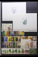 MEDICINAL PLANTS A Small 20th Century Collection Of Mint, Nhm & Used Issues Bearing Plants & Flowers... - Unclassified