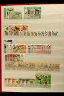 BRITISH GUIANA/GUYANA, PARAGUAY, PERU NEVER HINGED MINT SETS, A Collection In A Stock Book Of Sets Spanning The... - Otros & Sin Clasificación