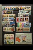 PITCAIRN ISLANDS, ST HELENA, ST KITTS-NEVIS, TRISTAN DA CUNHA, TURKS & CAICOS ISLANDS NEVER HINGED MINT SETS,... - Otros & Sin Clasificación