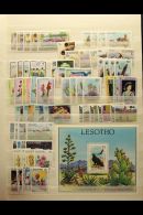 LESOTHO, LIBERIA, LIBYA NEVER HINGED MINT SETS, A Collection In A Stock Book Of Sets Spanning The 1940's To... - Otros & Sin Clasificación