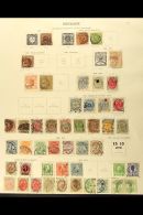 SCANDINAVIA 1851-1938 OLD MINT & USED COLLECTION On Pages, Mainly All Different, Inc Denmark 1851-54 4rbs... - Other & Unclassified