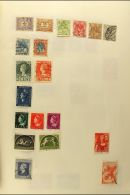 WORLD WIDE COLLECTION An Extensive, All Different, Mint & Used Collection On Homemade Pages In A Pair Of... - Other & Unclassified