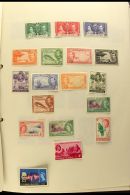 GB & COMMONWEALTH COLLECTION A Most Useful, All Different, Mint & Used Collection On Homemade Pages In A... - Andere & Zonder Classificatie