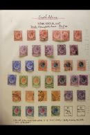 INTERESTING SOUTH AFRICA & SWA COLLECTION 1910-1966. A Most Interesting Mint & Used Collection Presented... - Otros & Sin Clasificación