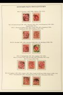 SOUTH AFRICAN POSTAL AGENCIES An Attractive POSTMARK Collection, Neatly Presented On Typed Display Pages,... - Otros & Sin Clasificación