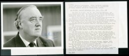 POLITICS 1979 William Whitelaw Signed Photograph, VF. For More Images, Please Visit... - Ohne Zuordnung