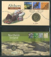 2002 Coin Covers The Archers To £5 Queen Victoria. (4 Covers) For More Images, Please Visit... - Otros & Sin Clasificación