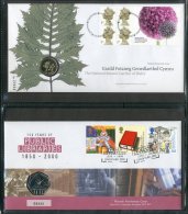 2000 Coin Covers From Welsh Gardens To The Queen Mother. (3) For More Images, Please Visit... - Otros & Sin Clasificación