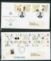 1998-98 FDC's Complete Collection Form Burns To Christmas. (31) For More Images, Please Visit... - Other & Unclassified