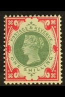 1900 1s Green & Carmine Jubilee, SG 214, VFM. For More Images, Please Visit... - Andere & Zonder Classificatie