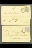 1881 Entires To Jerez, Both Bearing 2½d Blues (SG 142 & 157) (2) For More Images, Please Visit... - Andere & Zonder Classificatie