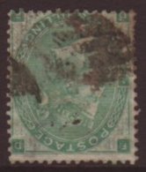 1862-64 1s Green Wmk INVERTED,SG Spec J101i,used For More Images, Please Visit... - Andere & Zonder Classificatie
