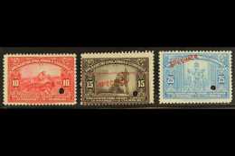 1921 Disabled Set (as SG 159/61), NHM With "SPECIMEN" Opts (3) For More Images, Please Visit... - Other & Unclassified