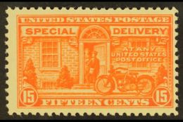 SPECIAL DELIVERY 1925 15c Deep Orange, Sc E13, NHM. For More Images, Please Visit... - Other & Unclassified