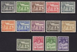 1938-45 Pictorials Complete Set, SG 194/205, Vfm, Fresh (14) For More Images, Please Visit... - Turks & Caicos