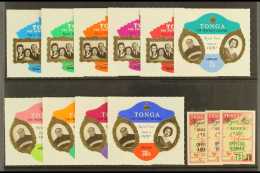 1970 Royal Visit Complete Set, SG 305/14 + O39/41, NHM (13) For More Images, Please Visit... - Tonga (...-1970)