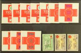 1970 Red Cross Complete Set, SG 335/44 & O55/57, NHM (13) For More Images, Please Visit... - Tonga (...-1970)