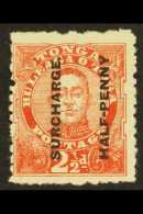 1895 (June) ½d On 2½d, "7" For "1" In "½d", SG 29e, Fine Unused. For More Images, Please... - Tonga (...-1970)