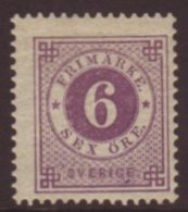 1872-79 6o Lilac Perf 13,SG 19ab,Mi 20 Bb,f Mint,cent Lower Right For More Images, Please Visit... - Andere & Zonder Classificatie