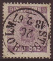 1858-72 9 Ore Red-violet, Mi 8a, Cds Used, Skillfully Repaired For More Images, Please Visit... - Andere & Zonder Classificatie