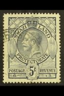 1933 KGV 5s Grey, SG 19, VFU. For More Images, Please Visit Http://www.sandafayre.com/itemdetails.aspx?s=573820 - Swaziland (...-1967)