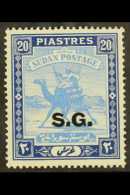 OFFICIAL 1946 2p Pale Blue & Blue, SG O42, NHM For More Images, Please Visit... - Soedan (...-1951)