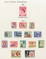 1953 Coronation Plus 1953 & 1964 Defin Sets, SG 77/105, VFM. (29) For More Images, Please Visit... - Rhodesia Del Sud (...-1964)