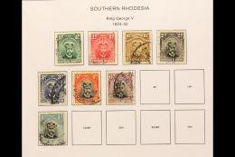 1924-53 Used Collection, All Different To KGV & KGVI 5s (55+) For More Images, Please Visit... - Southern Rhodesia (...-1964)