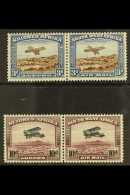 1931 3d & 10d Airmail Pairs SG 86/7 VFM (2 Pairs) For More Images, Please Visit... - South West Africa (1923-1990)