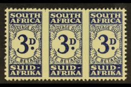 POSTAGE DUE 1943-44 3d Indigo "Bantam", SG D33 Correct Unit, NHM For More Images, Please Visit... - Non Classificati